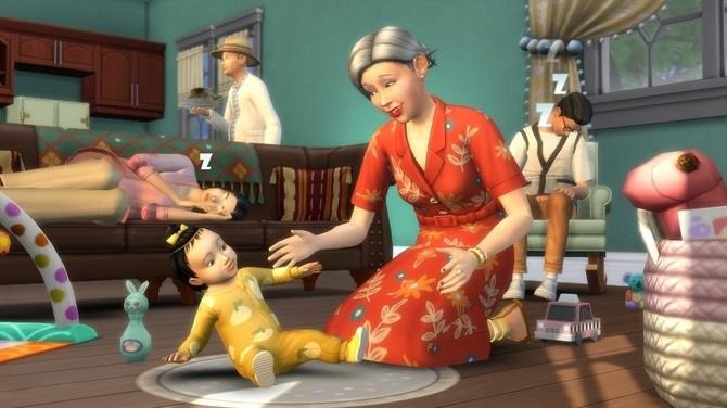 《模拟人生4》全新人生阶段更新，玩家表示出现BUG婴儿「怪物」